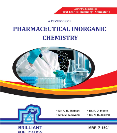 Pharmaceutical Inorganic Chemistry